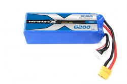 ManiaX Lipol 22.2V 6200mAh 45C MAX3029