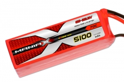 ManiaX Lipol 22.2V 5100mAh 70C MAX5005