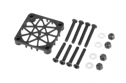 NOSRAM Hliníková mřížka pro 30mm ventilátory - černá N901980