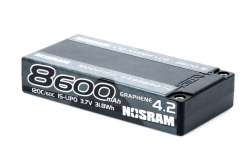 NOSRAM 1/12 Hyper LCG Modified Graphene-4.2 LiPo – 1S 3,7V 8600mAh Hardcase (120C/60C)