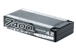 NOSRAM 1/12 Hyper LCG Modified Graphene-4.2 LiPo – 1S 3,7V 7400mAh Hardcase (140C/70C)