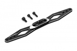 Servo páka Obojstranná 114mm (4,5") 25zubov M3 - čierna OMPPJYB78