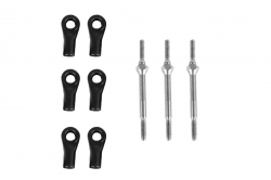 RC vrtulník OMP Hobby M2 V3: Táhla serv