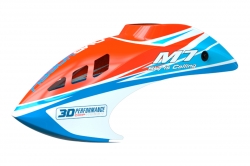 RC vrtuľník OMP Hobby M7: Kabína oranžová