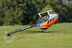 RC helikopter OMP Hobby M7 készlet (narancssárga)