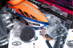 RC vrtulník OMP Hobby M7 Kit (oranžový)