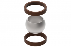 RC vrtulník OMP Hobby M7: Kulové ložisko