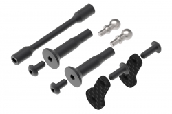 RC vrtulník OMP Hobby M7: Džáky kabiny sada