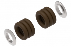 RC vrtulník OMP Hobby M7: Tlumící gumy ocasního rotoru