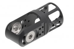 RC vrtulník OMP Hobby M7: Domek ocasního rotoru