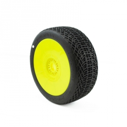 I-BARRS V3 BUGGA C1 (SUPER SOFT) nalepené gumy, žlté disky, 2 ks. PCY2006-C1