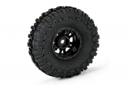 Trencher nalepená guma 1.0 včetně vložky, černý disk (4 ks)