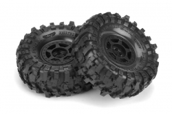 Mickey Thompson Baja Pro X guma nalep. 1.9 vrátane vložky (G8 zmes), Holcom čierny disk, 2 ks