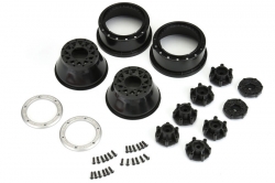 Disky Raid SC 2.2″/3.0″, 12 a 14mm šestihran, Bead-Lock, střibrno-černé (2 ks)