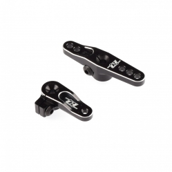 RC8B4/RC8B3 hliníková servo páky riadenia a plyn/brzda 23 zubov, 1+1 ks RDRP0531-23