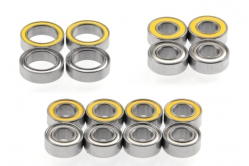 ULTRA sada kuličkových ložisek pro Tamiya TT02, 16 ks. RDRP3143