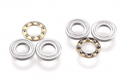 Ultra axiálne guľkové ložisko 5x10x4 mm (2 ks)