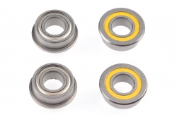 Ultra guličkové ložiská 5x10x4mm, s golierom, 4 ks. RDRPBF105