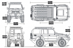 1:10 Zestaw ratunkowy 2.4GHz RTR (czarny)