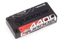 RUDDOG Racing Hi-Volt 4400mAh 150C/75C 7,6V LCG Short Stick Pack - EFRA RP-0678