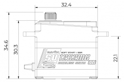 Savöx SV-1262MG BB HiVolt Digital Servo