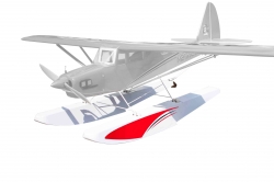 Funky Cub 1,8m: Sada plováků (červená)