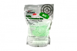 5000 ks 6mm munice/kuličky, biologicky rozložitelné, zelené SP-01105