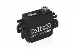 MIN6 HiVOLT CORELESS Digital servo pre 1/12 Pancar (9kg-0,062s/60°) SRT-MIN6