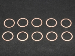 SWORKz oceľové vymedzovacie podložky 10x12x0.1mm, 10 ks. SW101023