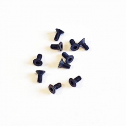 SWORKz oceľová Imbusová skrutka so zápustnou hlavou, M2x4, 6mm, 10 ks. SW108029