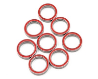 SWORKz guličkové ložiská s červenou gum. prachovkou 15x21x4mm, 8 ks. SW116012A