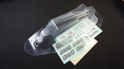 SWORKz Velocity 2.0 lexanová číra karoséria vrátane krídla a nálepiek, ľahká váha SW250053L