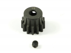 SWORKz oceľový motorový pastorok 13 zubov, Modul M1.0 , 5mm motorový hriadeľ SW330235