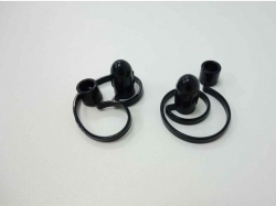 SWORKz tuning gumové čiapočky tankvacie fľaše, 2 ks SW420027