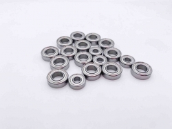 SWORKz ELEKTRO Competition sada guličkových ložísk s kovovou prachovkou, 18 ks. SWC218022E