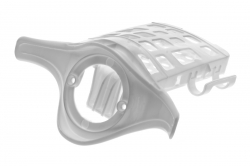 X23W - uchwyt na baterie (biały)