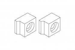 Turbo Racing: Držák předních světel C71 2ks