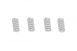 Turbo Racing: Pružiny 4ks