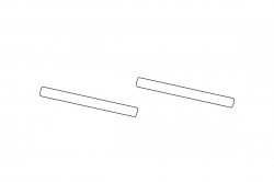 Turbo Racing: Osy hřídele 2ks