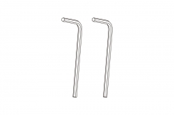 Turbo Racing: Imbusové klíče 2ks