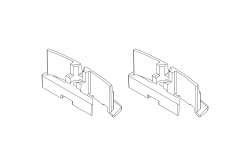 Turbo Racing výfuk C64 2ks TB-760126