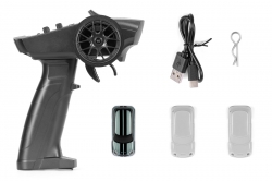 1:76 Turbo Racing On-Road RC Car RTR (tmavo zelený)