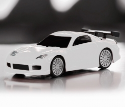 1:76 C71 On-Road Sport RC Car RTR (bílá)