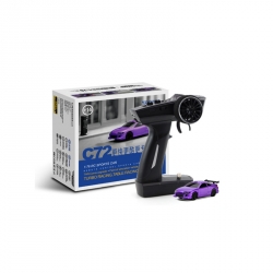 1:76 C72 On-Road Sport RC Car RTR (fialová)