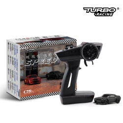 1:76 C75 RC Sports Car RTR (černý)