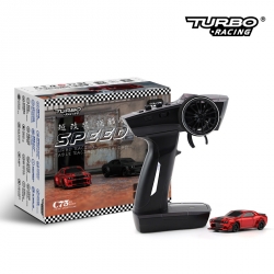 1:76 C75 RC Sports Car RTR (červený)