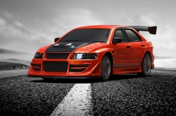 1/76 C76 RC Sports Car RTR (červená) TB-C76