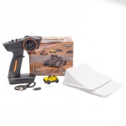 1:76 C81 Off-Road RC Car RTR (žlutá)