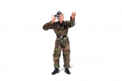 1:16 Stojící figurka německého fotografa, ručně malovaná