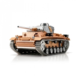 1:16 RC tank Panzer III s IR bojovým systémom (nelakovaný)